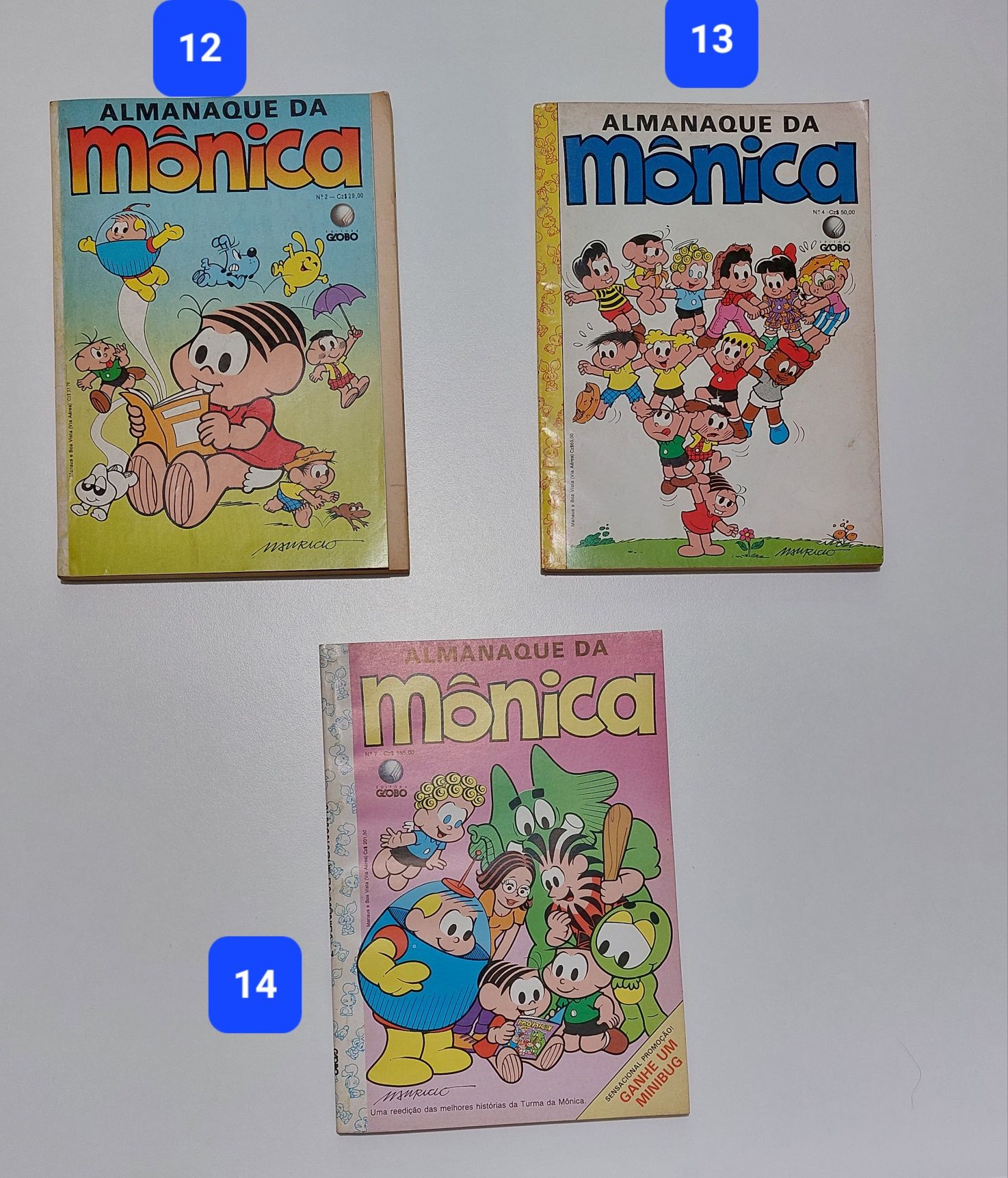 Livros BD do Mickey e da Mónica