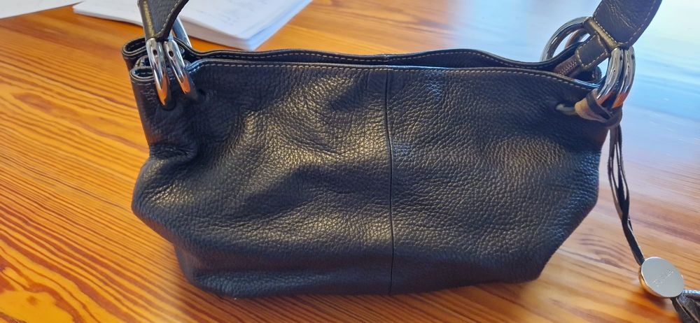 Mala de mão Furla castanho escuro