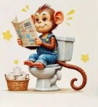 Naklejka do łazienki WC dekoracja