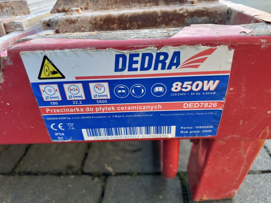 Przecinarka do glazury płytek,piła na mokro 850 W