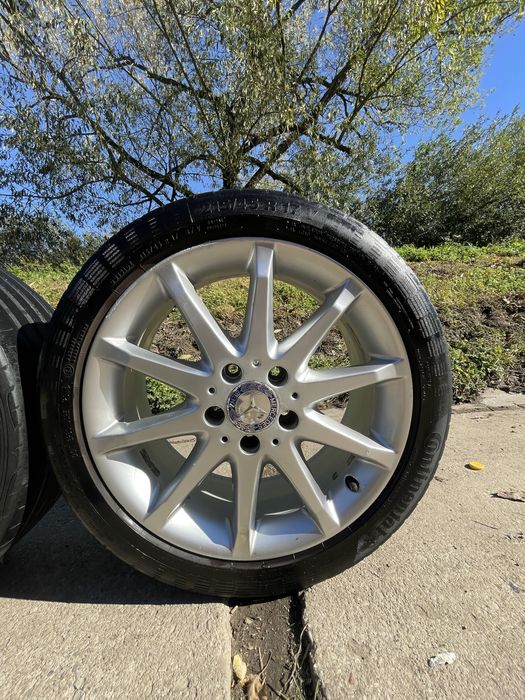 Koła piękne alufelgi 17’ 5x112 Mercedes A B C Klasa Et49 66,6mm