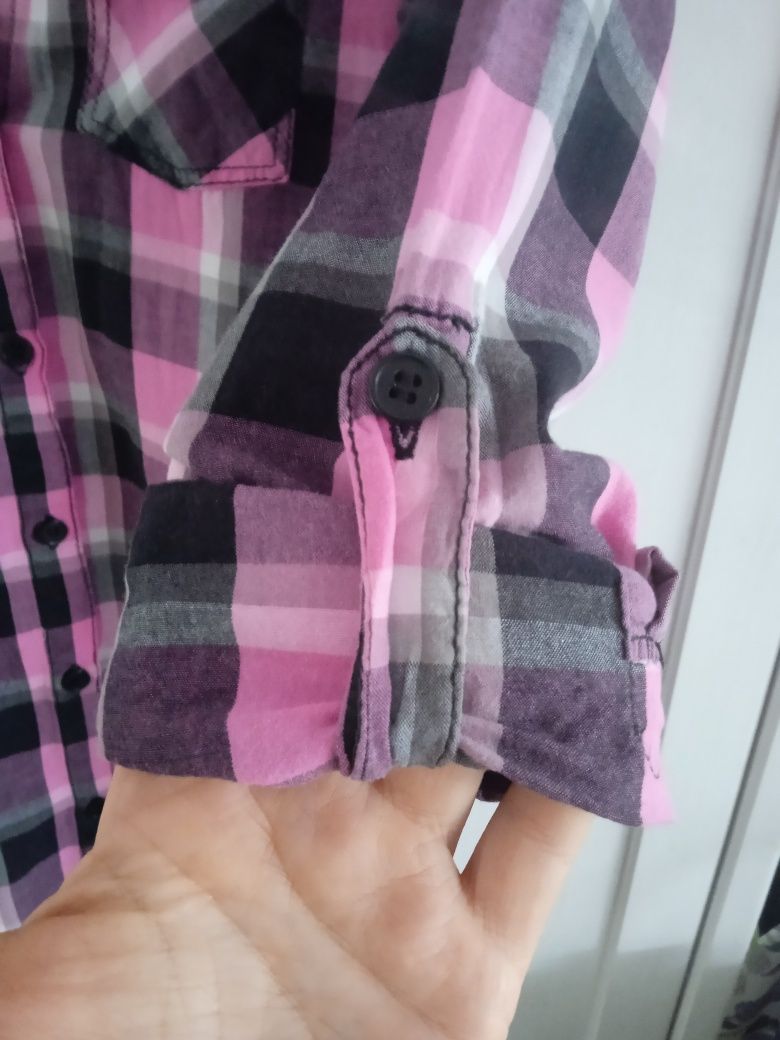 Koszula w kratę dla dziewczynki H&M