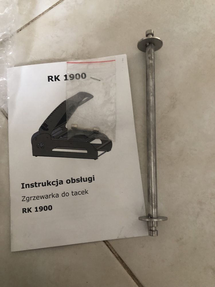 Zgrzewarka do tacek RK 1900