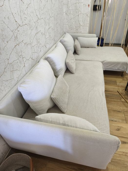 Sofá 3 lugares com chaise lounge