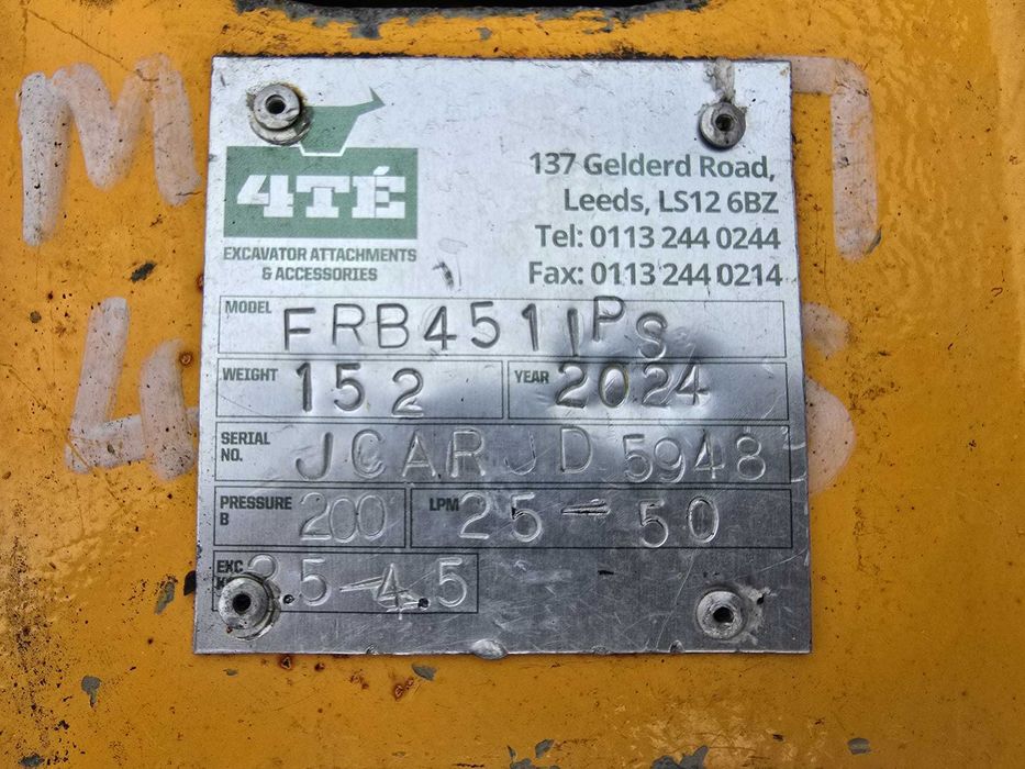 Młot hydrauliczny wyburzeniowy do koparki 2 - 3.5T 152kg 2024r MS03
