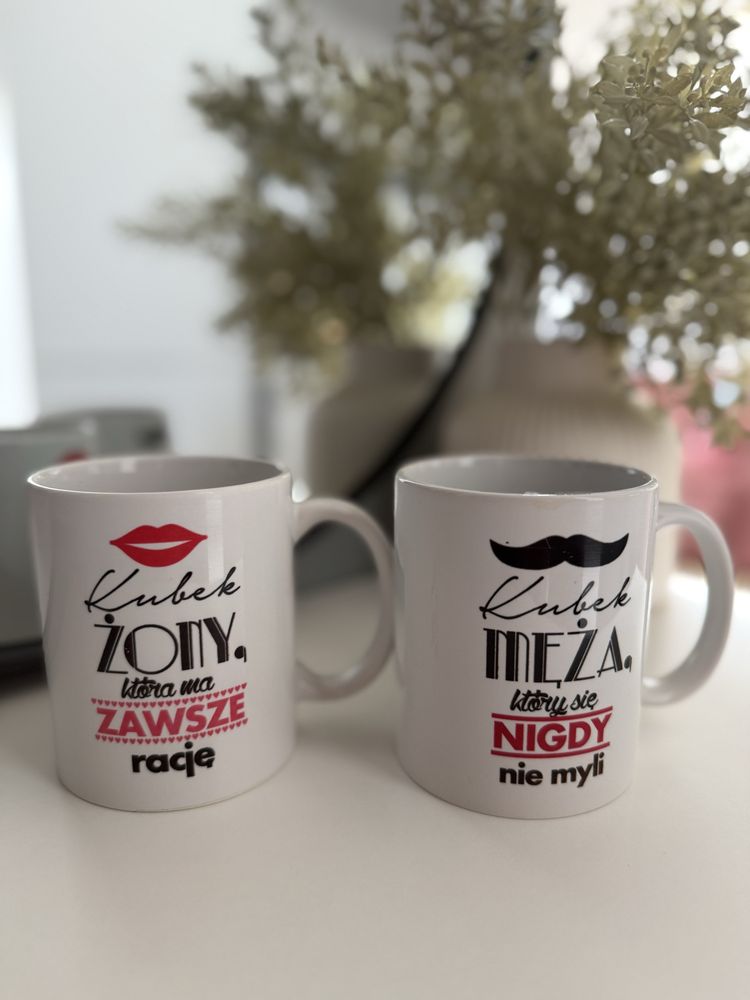 Kubek mąż kubek żona 250ml
