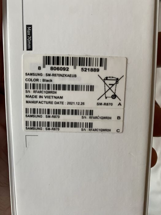 Samsung galaxy watch 4 44mm black