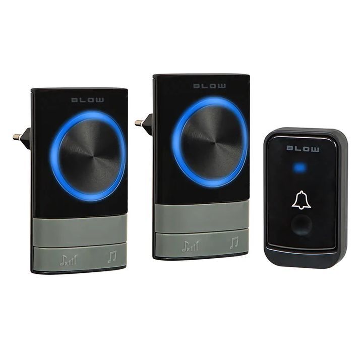 Dotykowy dzwonek bezprzewodowy do drzwi furtki bramy Blow 17-107#