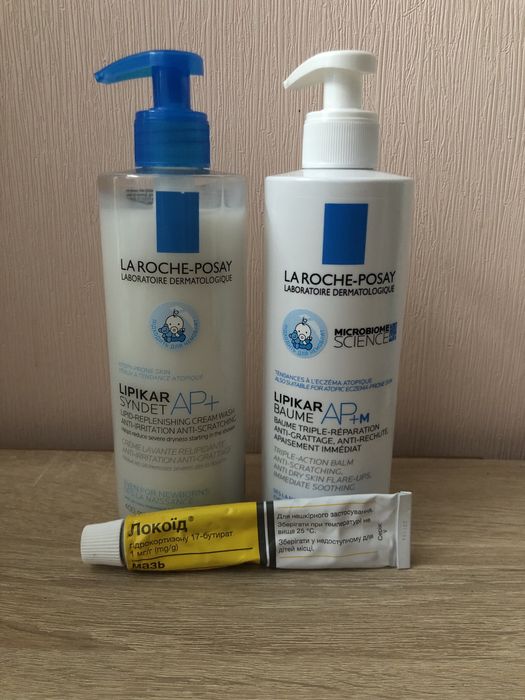 Набор la roche posay Lipikar AP+M