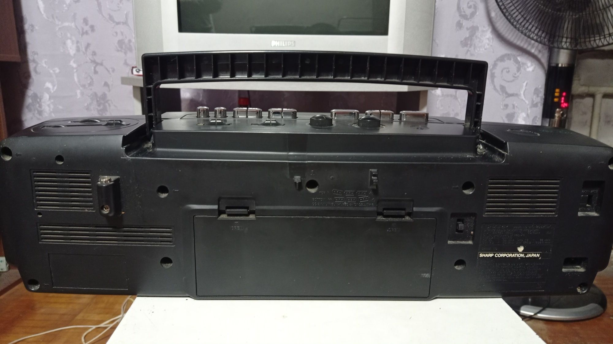 Продам двокасетні магнітоли Sharp,Casio,Electa