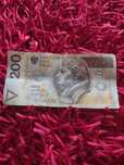 Okazja ! 200 zł. banknot rosnąca czcionką rok 1994