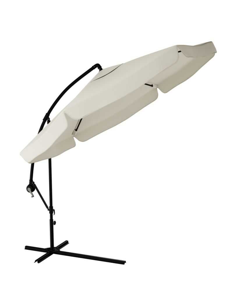 Parasol Ogrodowy Na Wysięgniku Duży Składany 350cm+ Pokrowiec 3 Kolory