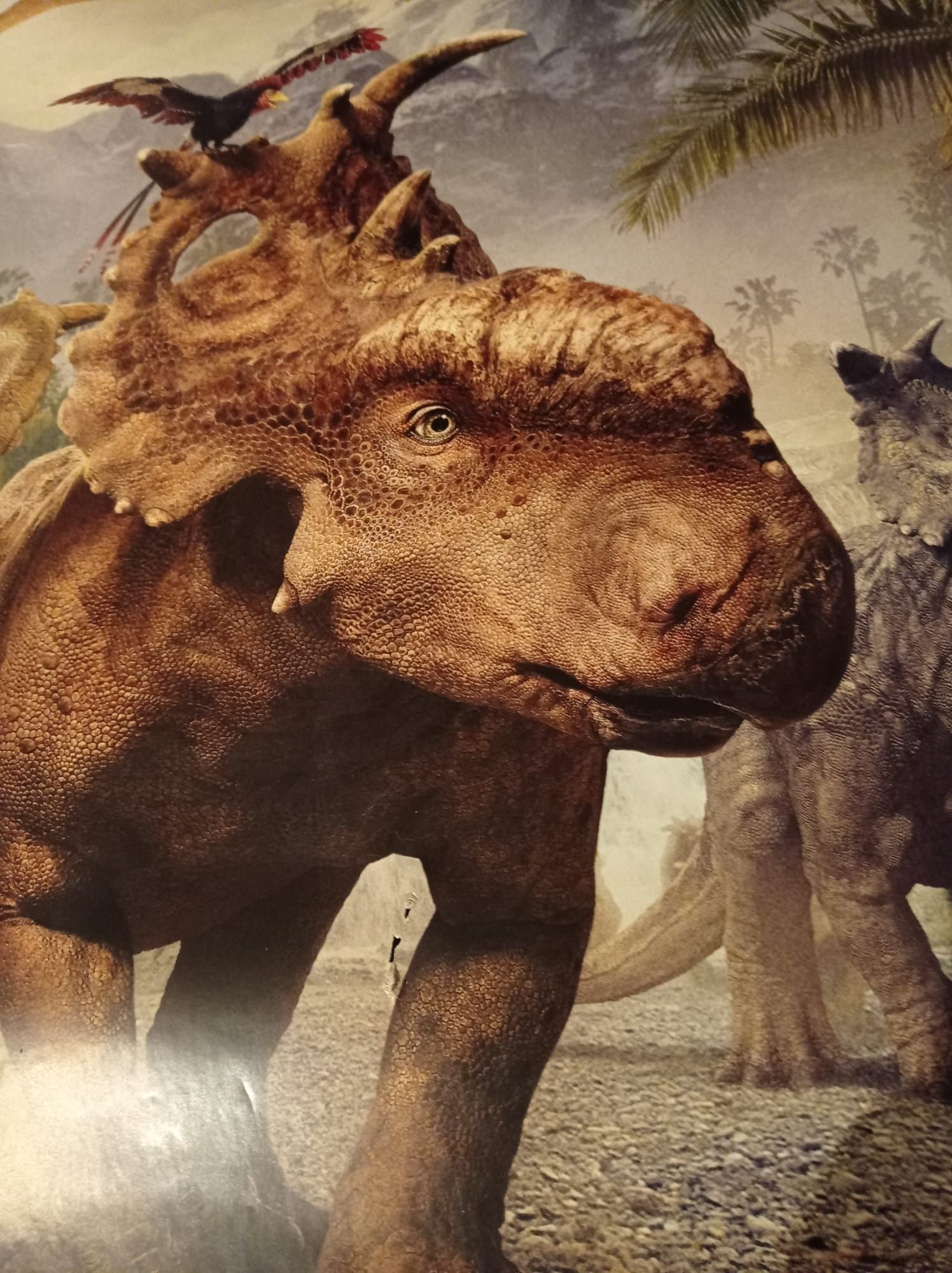 Plakat filmowy "Wędrówki z dinozaurami"