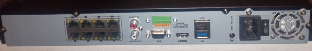 Відеореєстратор Hikvision DS-7608NI-K2/8P
8-канальний
NVR з PoE комута