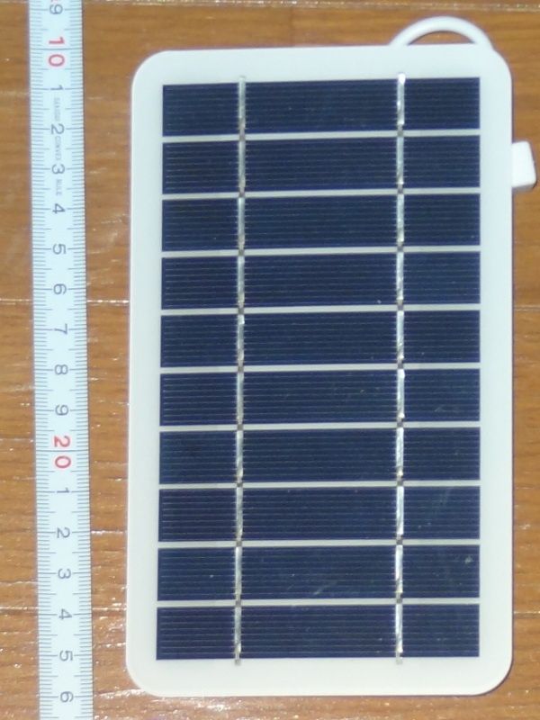 Painel Solar USB 5V 2W compativel com varios electronicos