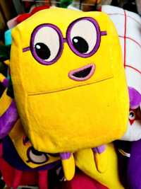 Przyjaciele Numberblocks 2 żółta maskotka przytulanka pluszak zabawka