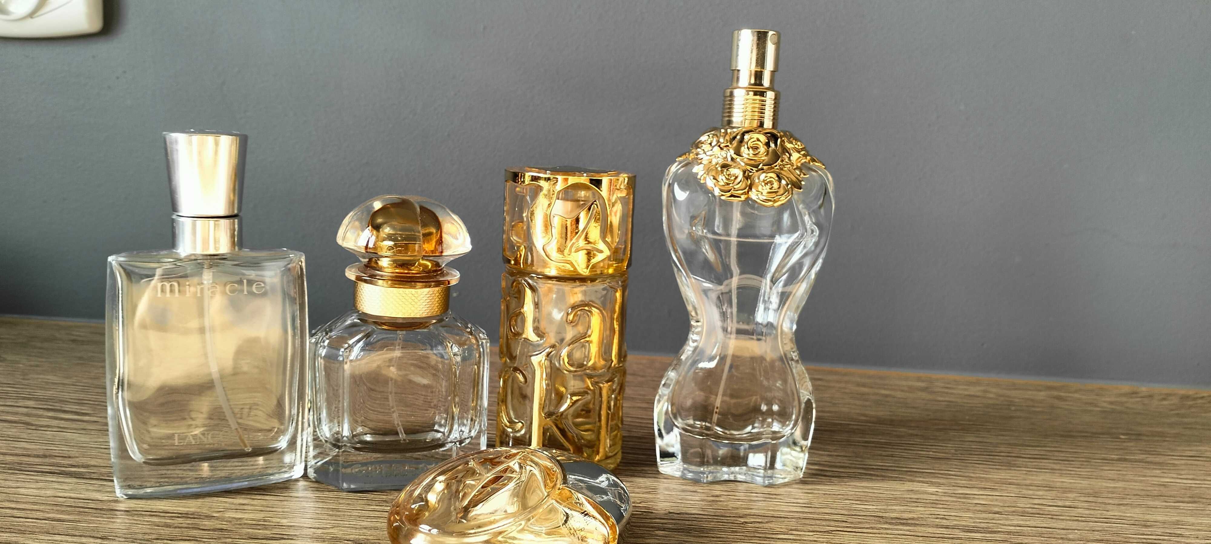 Buteleczki po perfumach 19szt, pudełka- oryginalne
