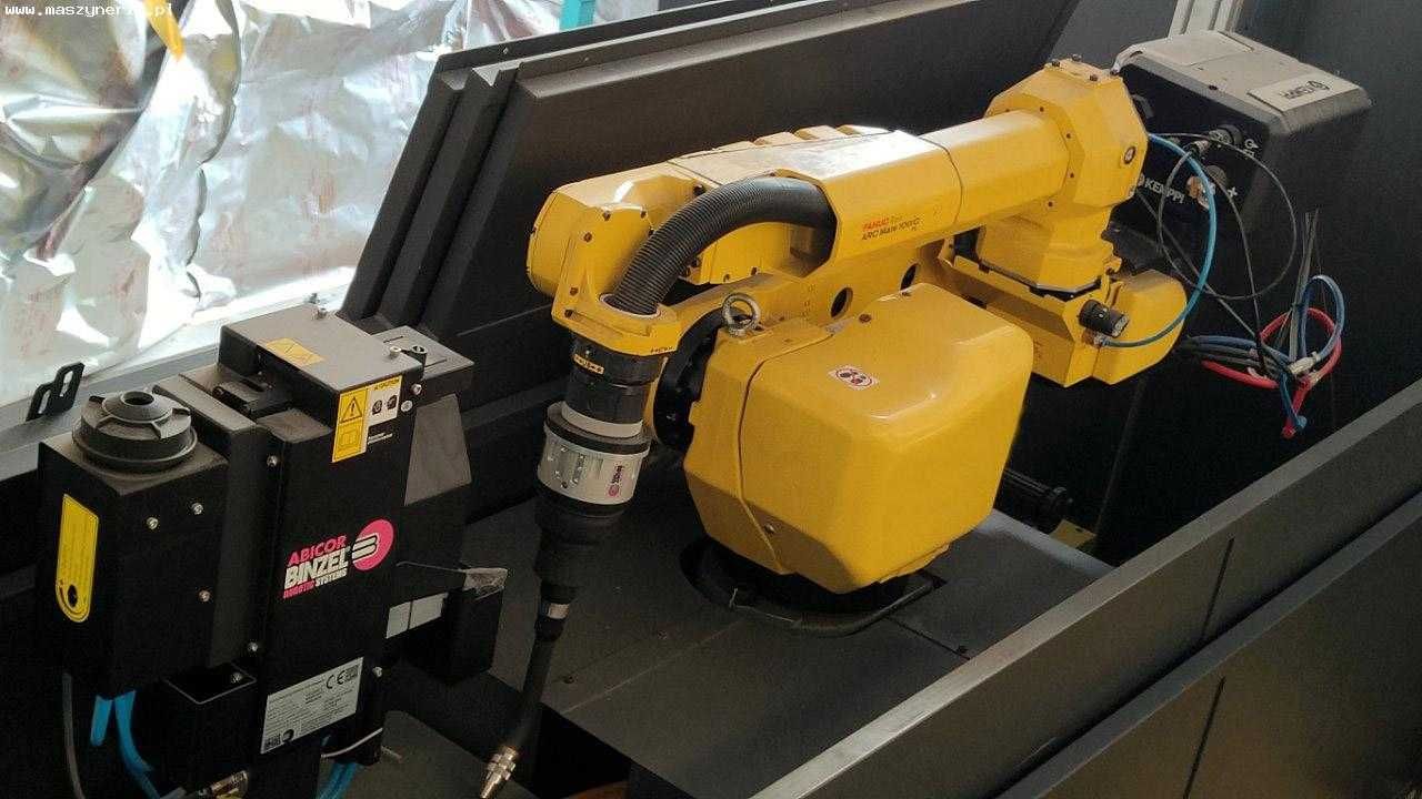 Zrobotyzowane stanowisko spawalnicze FANUC Arc Mate 100iC