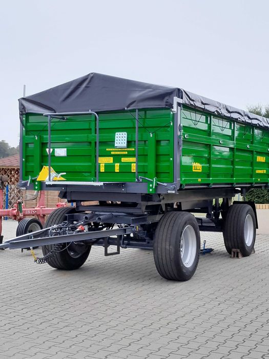 Przyczepa  IFA HW  HL 8011 - wywrotka 3 stronna 10-12 ton - Idealna