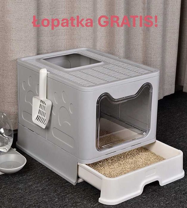 Duża Kuweta Dla Kota Kryta + GRATISY