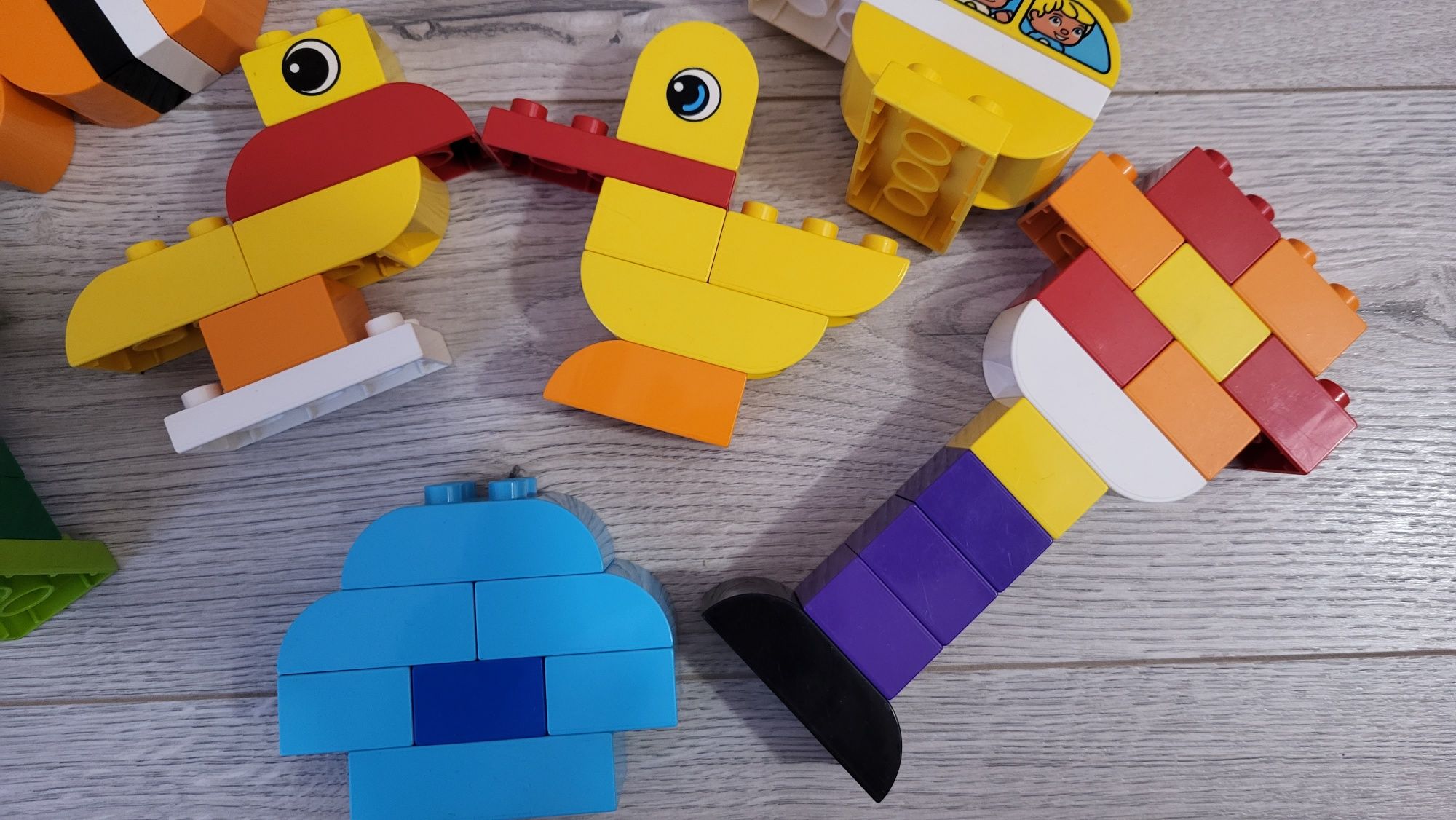 10848 Lego duplo Moje pierwsze klocki serce samolot kaczka kwiatek