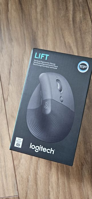 Myszka Bezprzewodowa Logitech LIFT Vertical Optyczna 4000 DPI ERGONOMI