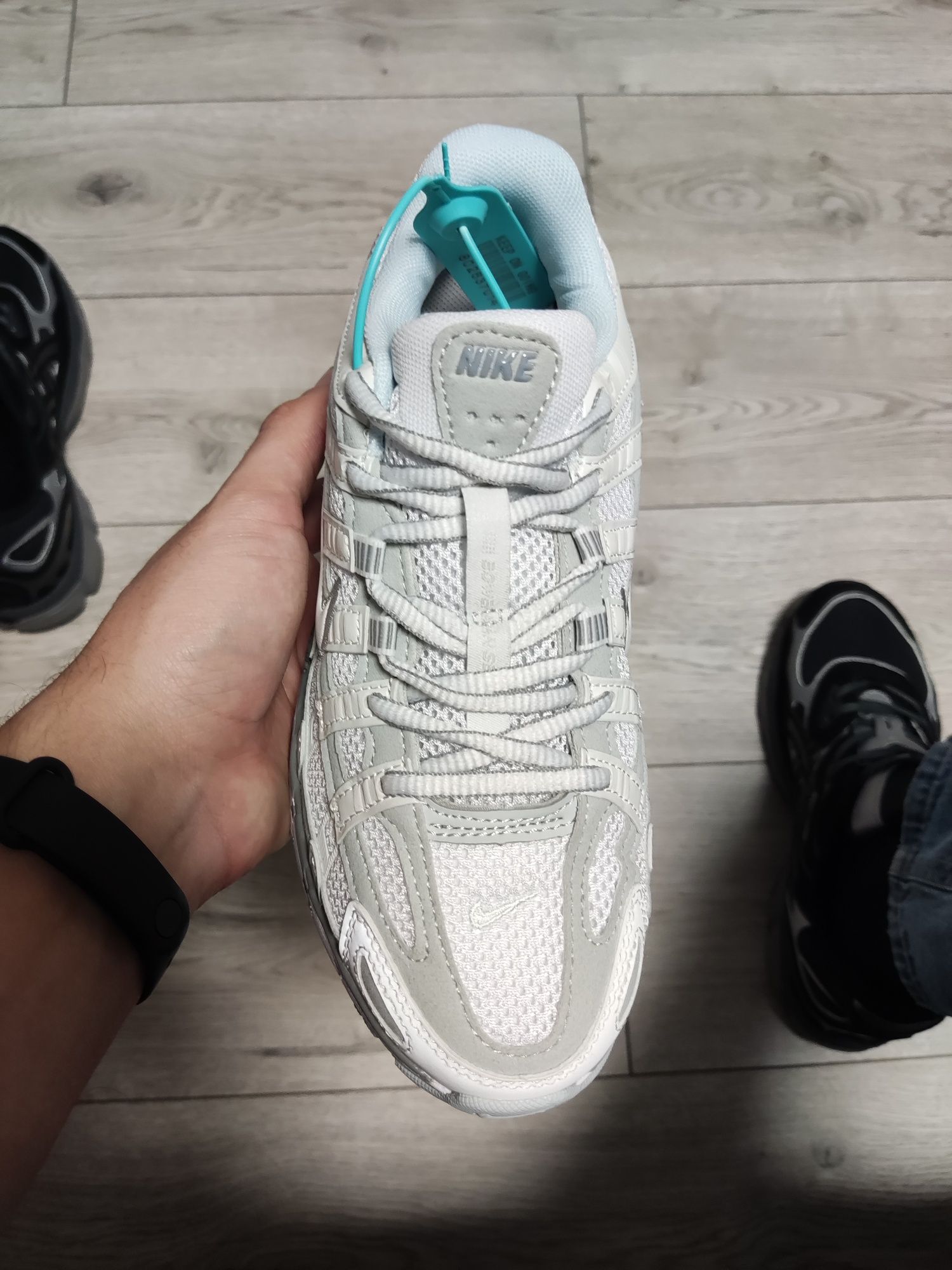 РОЗПРОДАЖ БЕЗ ПЕРЕДОПЛАТИ Nike P-6000 White Grey,жіночі п6000 чоловічі