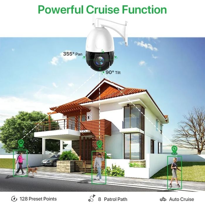 Камера Wifi 5мп 30кратний оптичний зум металічний корпус