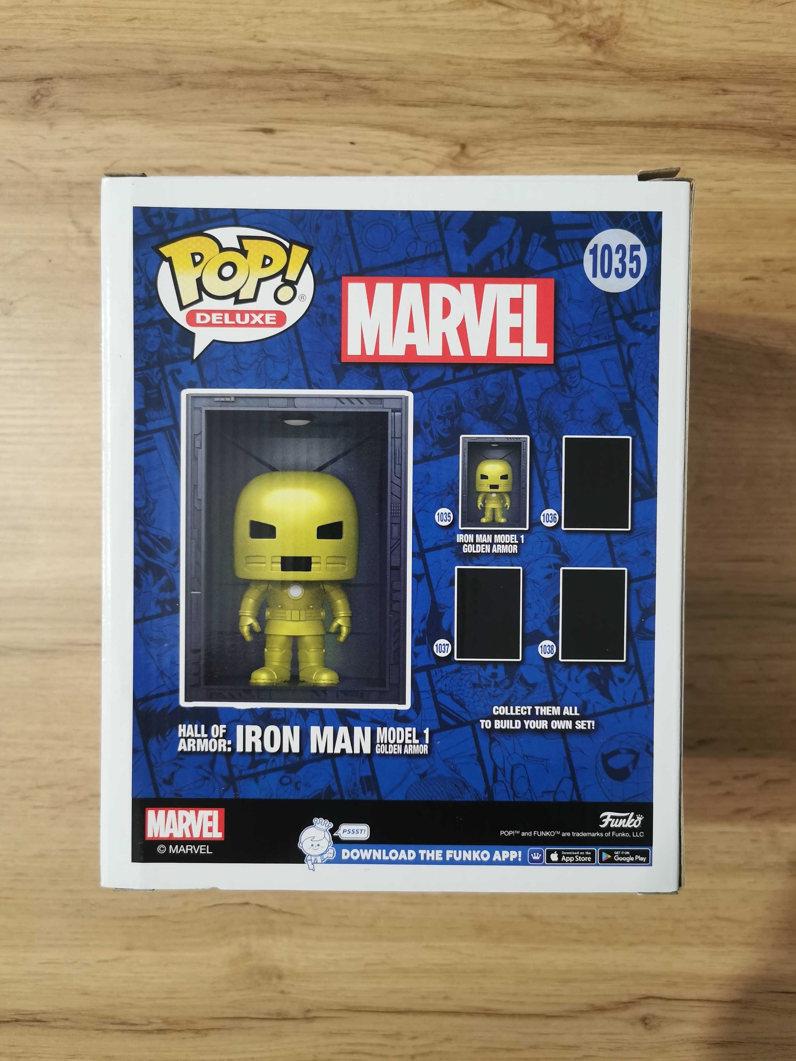 Iron Man Model 1 Golden Armor 1035 Funko Pop Marvel