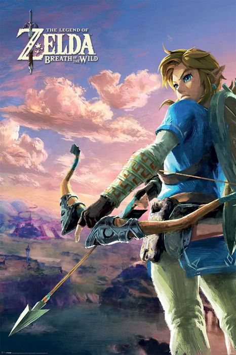 The Legend Of Zelda Wild Plakat gamingowy 61x91,5cm