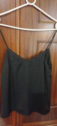 Top preto Stradivarius