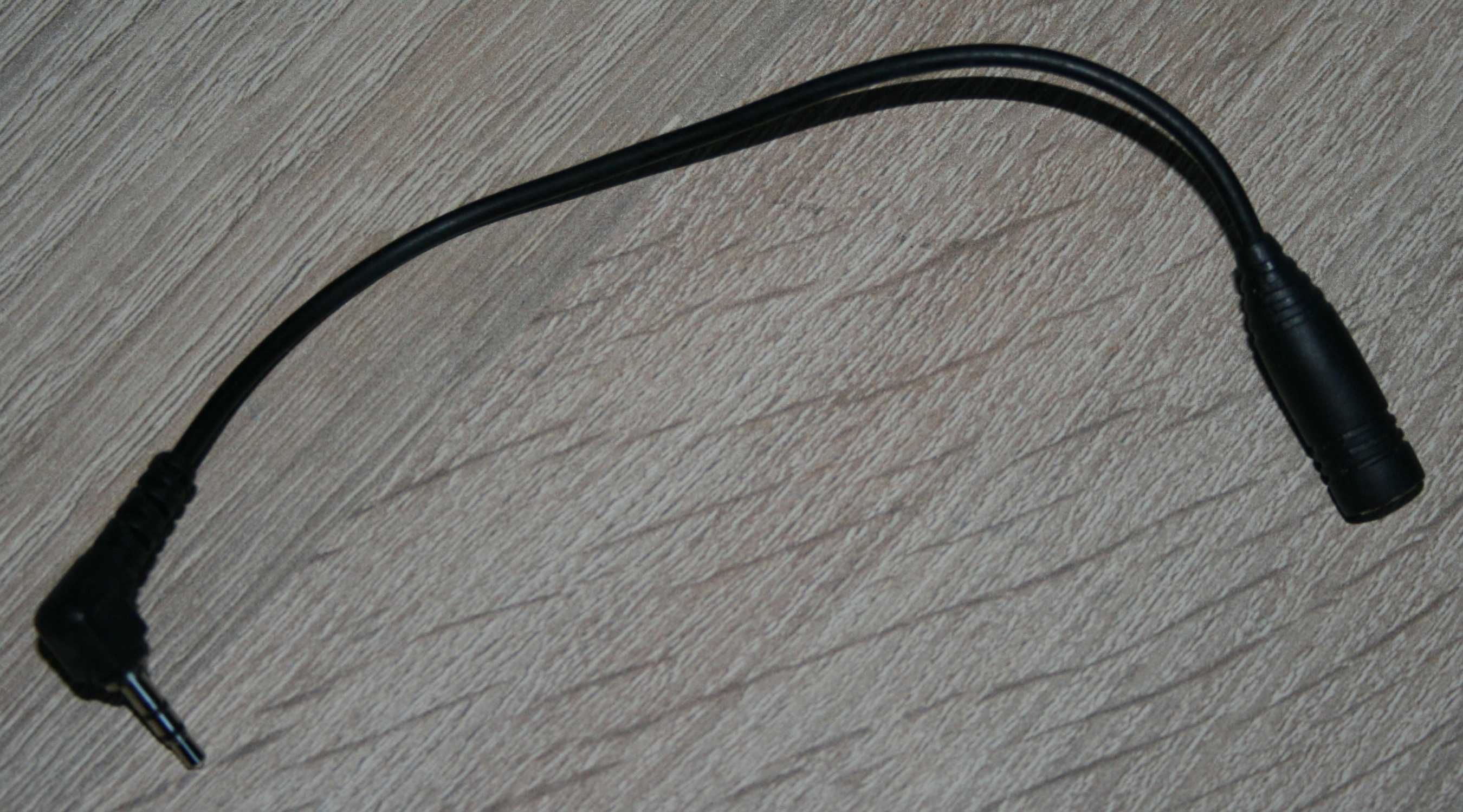 przejściówka adapter z minijack 3,5mm na mikrojack 2,5mm