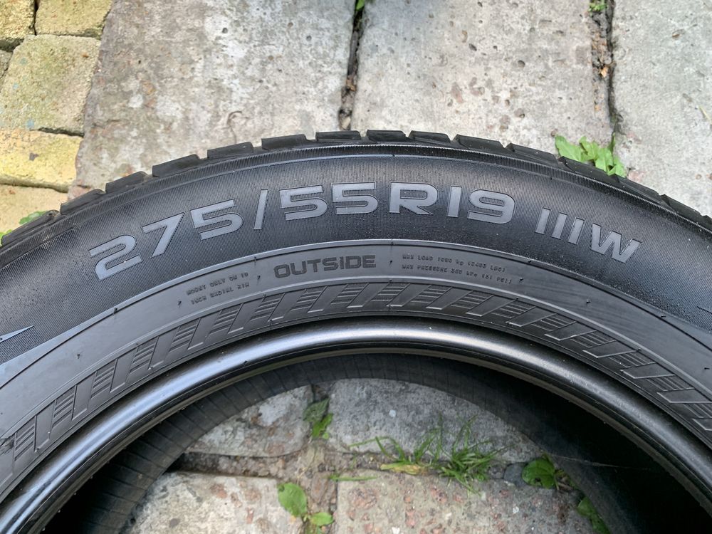 Літні шини(резина) 275/55 R19 “NOKIAN” Hakkablack - 2шт.