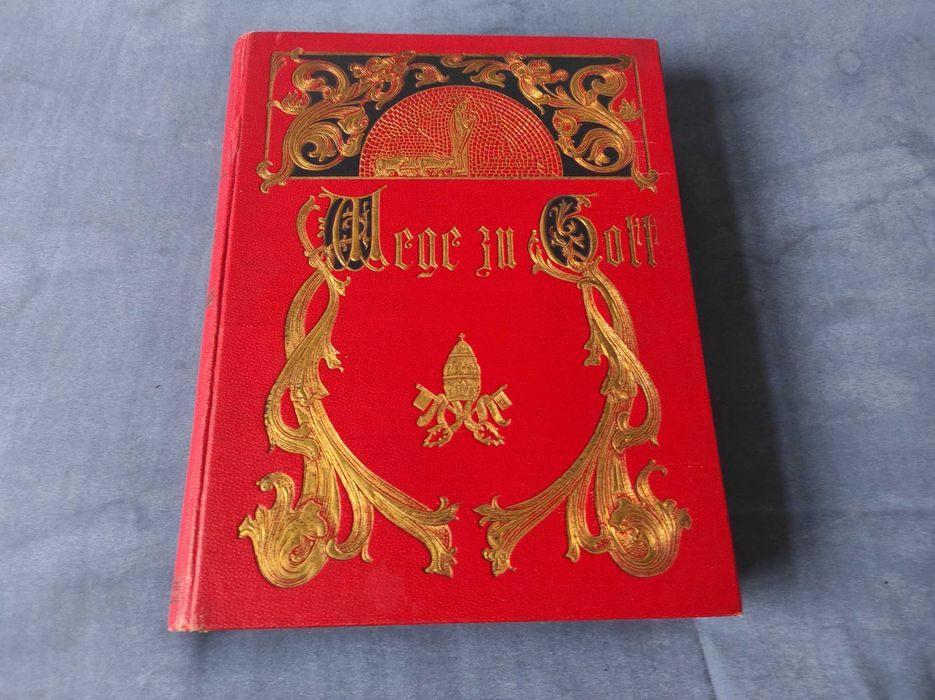 Старинный огромный альбом. Пути к Богу. 1905 год.