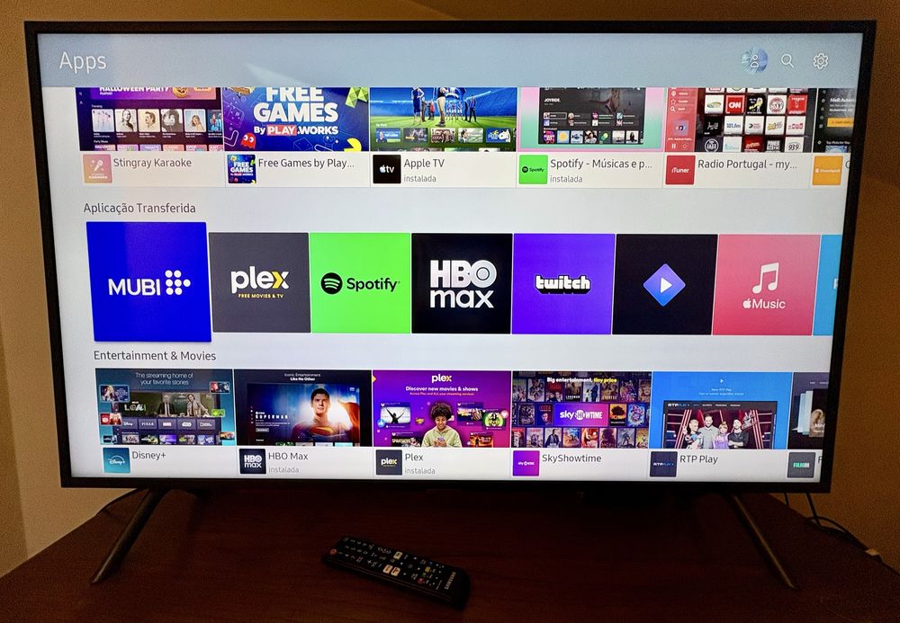 TV Samsung 43” 4k Smart