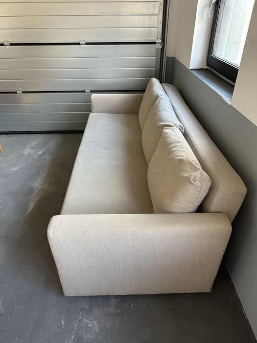 Kanapa IKEA FRIHETEN Rozkładana sofa 3-osobowa szczecinek okazja