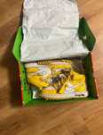 Nike X Off-White Air Force 1 Mid Sp Lthr Yellow/White красовки найк