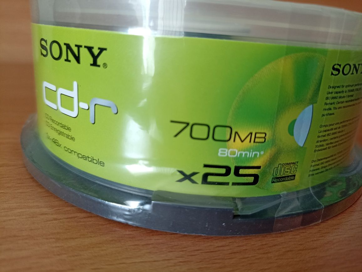 CD Sony maxell TDK Verbatim