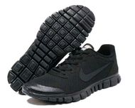 Кросівки літні НАЙК (NIKE FREE 3) чорний сітка