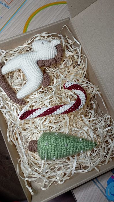 Новорічні іграшки ручної роботи