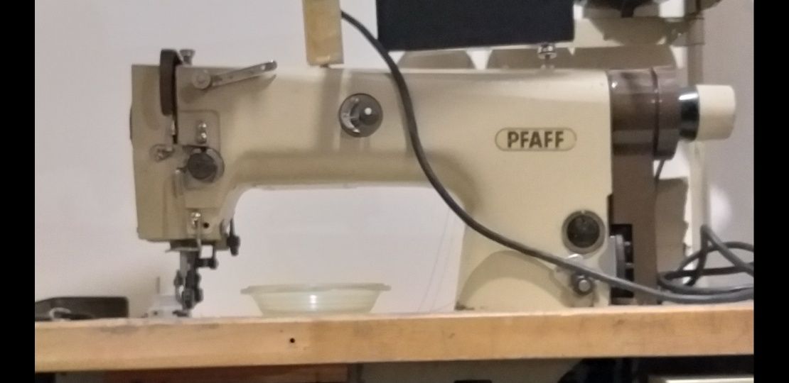 Pfaff 487 швейная машина с двойным продвижением