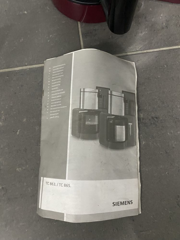 Siemens Sensor for Senses TC863 café