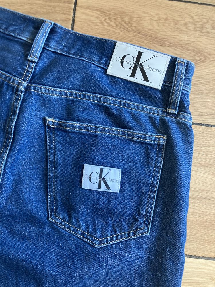 Calvin klein jeans spodenki mom szorty w30 40 levis