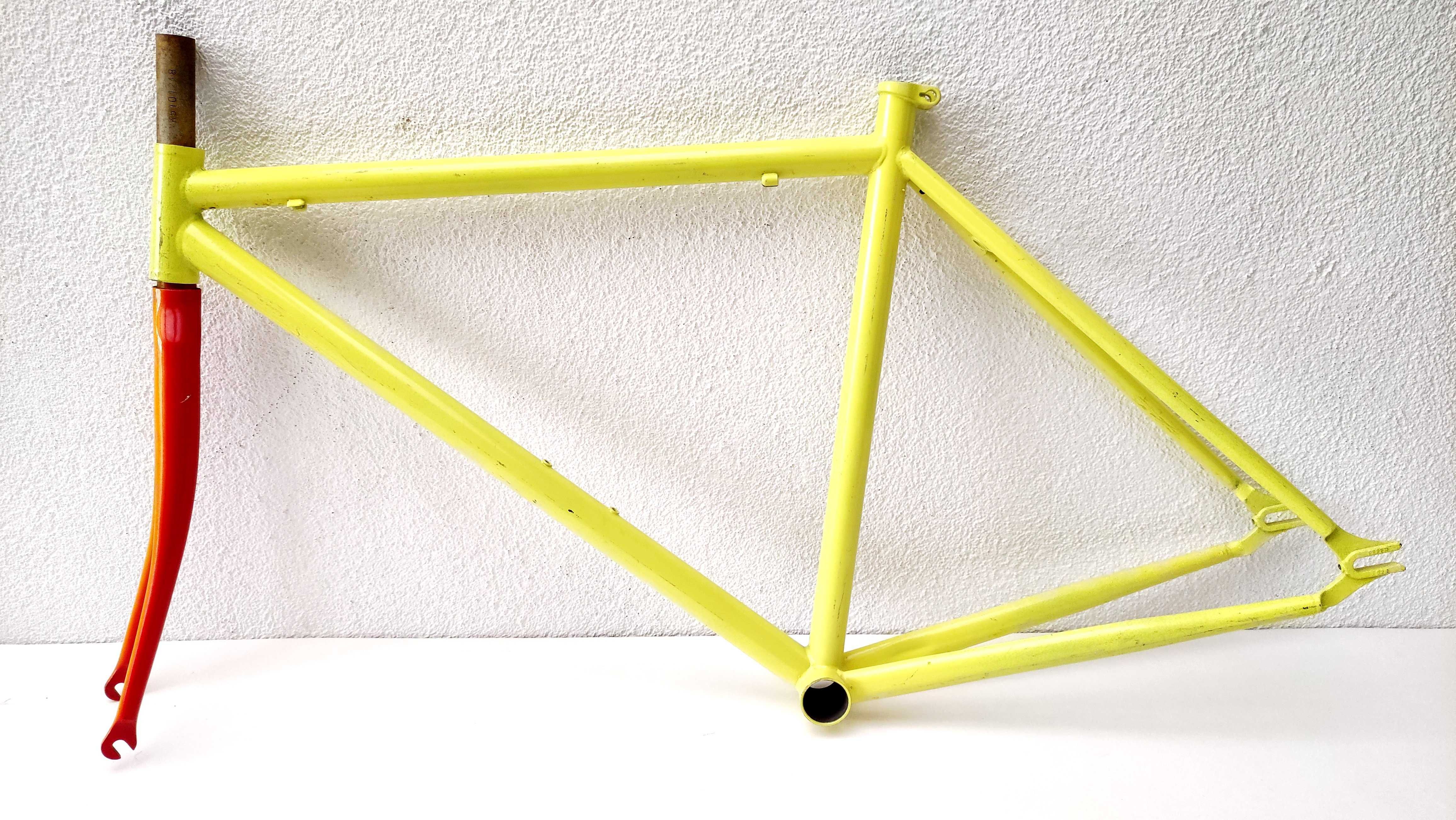 NOWA Rama Frameset Szosa TT Ostre Koło Tor Single Lo-Pro poziome haki
