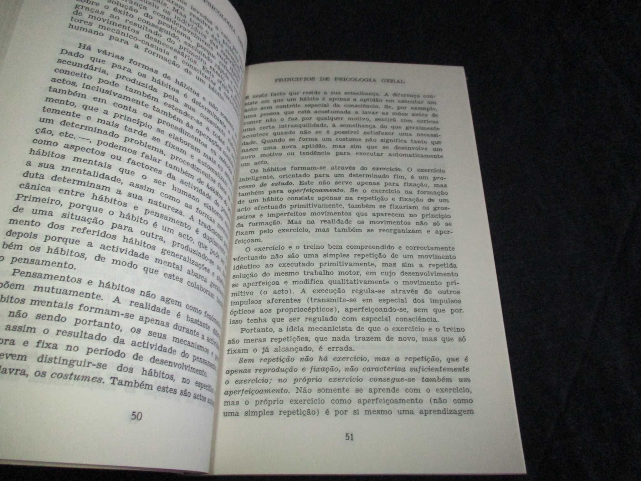 Livro Princípios de Psicologia Geral Rubinstein