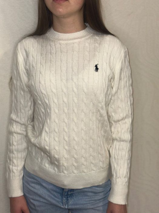 Білий светр Polo Ralph Lauren