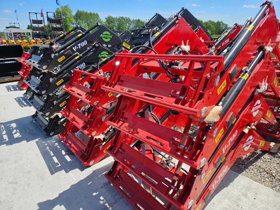 ŁYŻKA OBJĘTOŚCIOWA do zboża itd. euro/sms/mx/wózek widł. 0,9 m3>1,2 m3