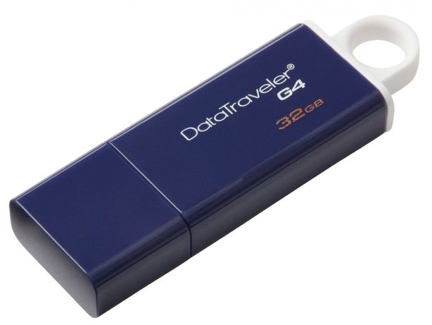 Флеш USB Kingston DataTraveler I G4 32 GB Blue / Yellow USB 3.0 Новые