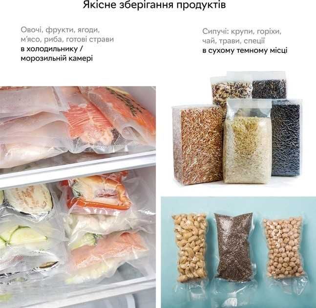 Вакуумные пакеты, пленка для вакуумного упаковщика25х500 см, есть опт