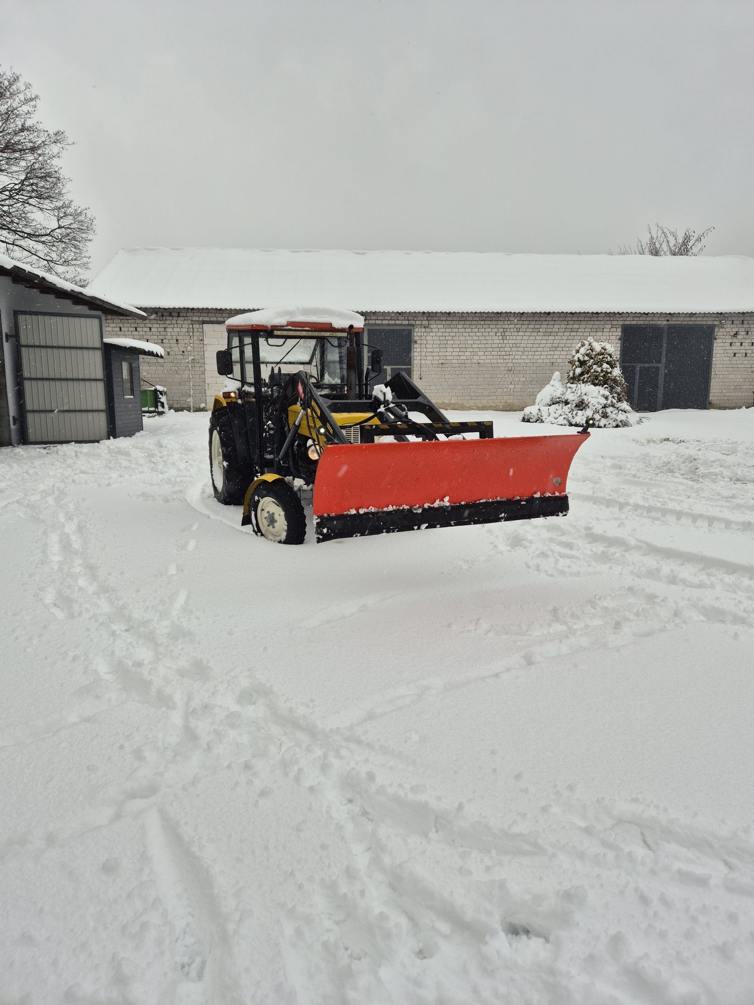 Plug do traktora ursus zetor itd. Gruby  snieg ziemia obciaznik
